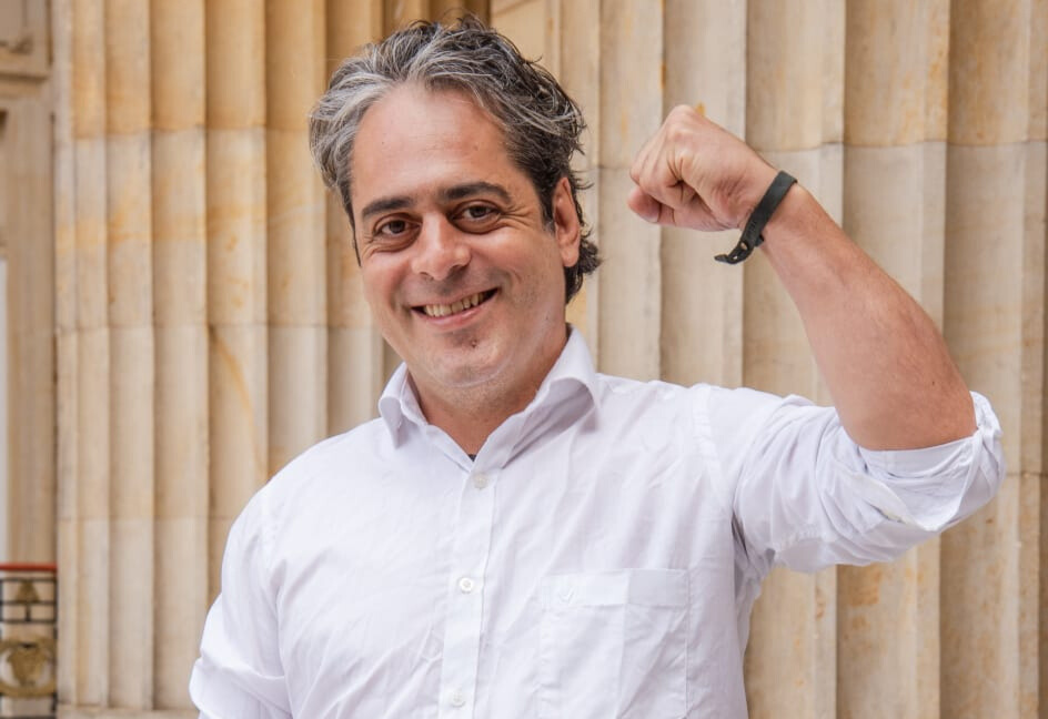 Retrato de Eduardo Patiño Horta, candidato a la Cámara por Risaralda.